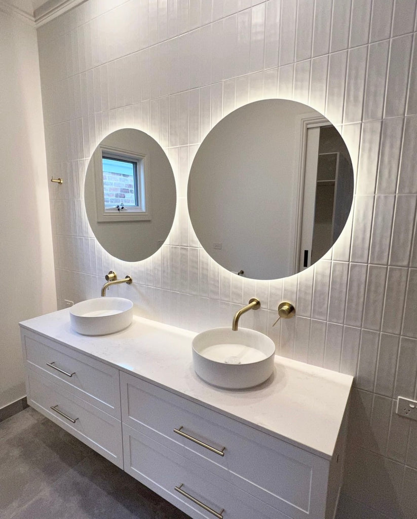 How to Turn a Plain Bathroom Mirror into Something Unique
